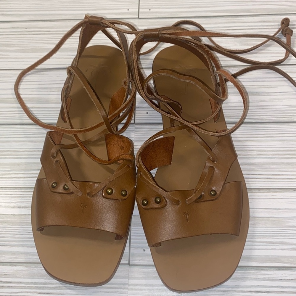 Tomas Maier Gladiator Wrap strappy Sandals size 7 - Picture 2 of 8